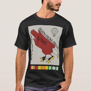 Camiseta 1rua Battalion 501rua Regimento de Infantaria de P