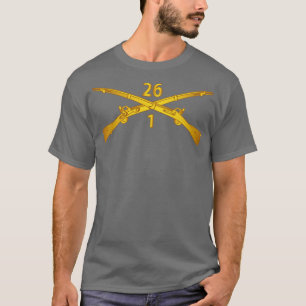 Camiseta 1rua Bn 26º Regimento de Infantaria w Infantaria B