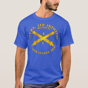 Camiseta 1rua Bn 4º Artilharia de Campo Regt w Arty Branch