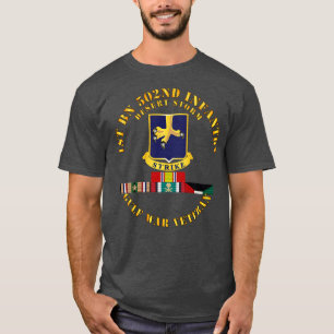 Camiseta 1rua Bn 502nd Infantry Desert Storm w Svc