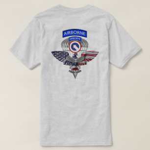 Camiseta 1rua Corps Suporta Comando Aviário Veterano