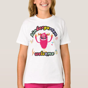 Camiseta 1rua de jardim de infância