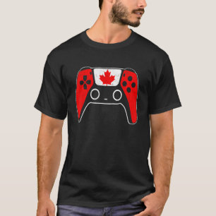 Camiseta 1rua De Julho Dia Do Canadá Vídeo Jogo Jogo Jogo J