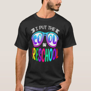 Camiseta 1rua De Pré-Escolas Para Meninas Legal Em Pré K