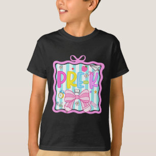 Camiseta 1rua De Pré-Jardim De Infância De Volta À Escola