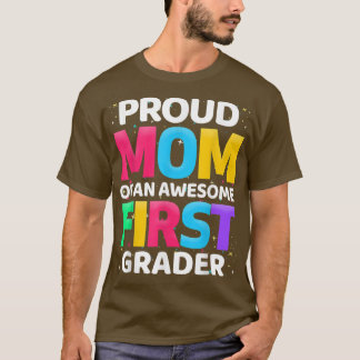 Camiseta 1rua De Presente Orgulhoso Mãe De Um Incrível Prim