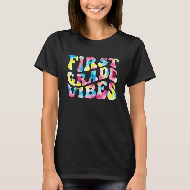 Camiseta 1rua De Primeira Classe Vibes Professor De Volta À (Frente)
