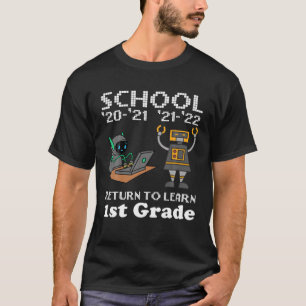 Camiseta 1Rua Grau 2021 Retorna Para Aprender Em Pessoa De 
