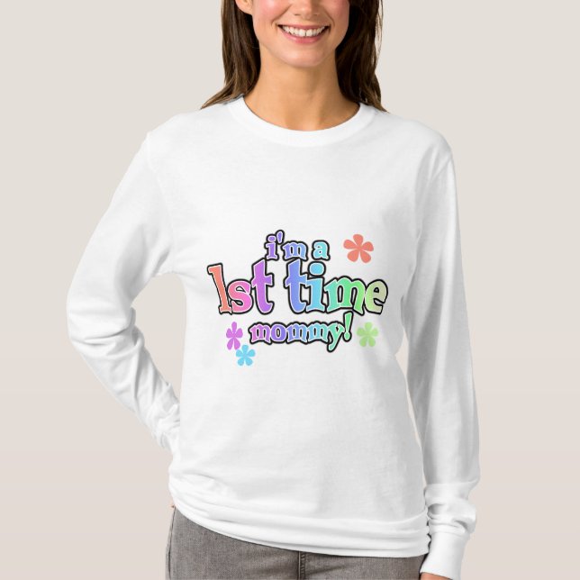 Camiseta 1rua-Mamãe-T-shirts e presente (Frente)