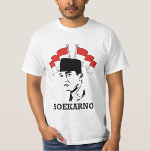 Camiseta 1rua Presidente indonésio