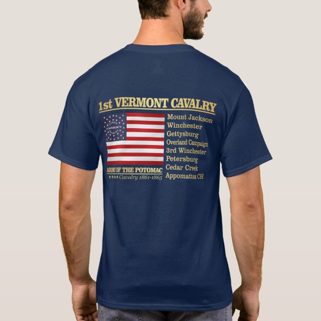 Camiseta 1rua Vermont Cavalaria (BH) (Verso)