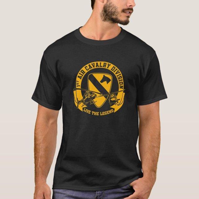 Camiseta 1St Air Cavalry Division (Frente)