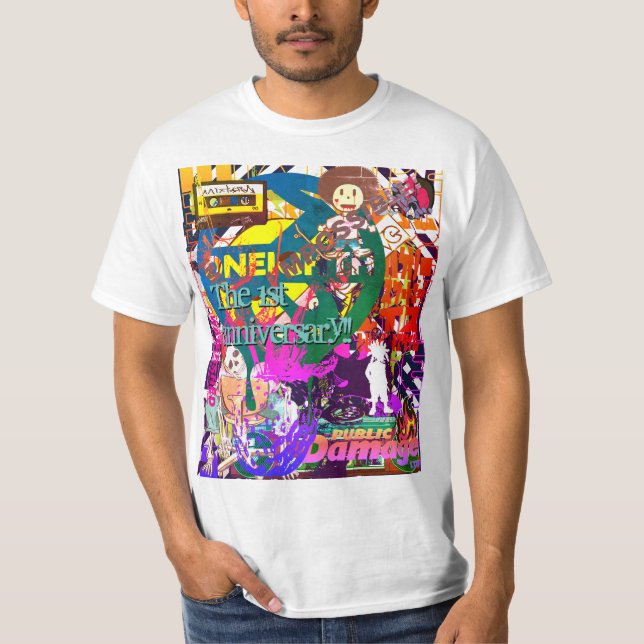 Camiseta 1st anniversary!! ONEIGHTH Tokyo Original  (Frente)