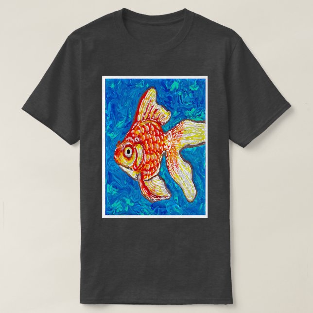 Camiseta 1st Goldfish (Frente do Design)