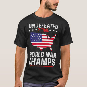 Camiseta 2ª Guerra Mundial Invencível Champs 4 De Julho