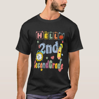 Camiseta 2º ano Olá Equipe do Segundo Ano Volta às Aulas T