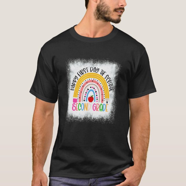 Camiseta 2º Turma do Segundo Ano Lápis Arco-Íris Segundo An (Frente)