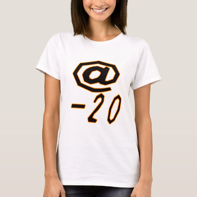 CAMISETA @－20 (Frente)