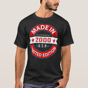 Camiseta 2000 23 anos