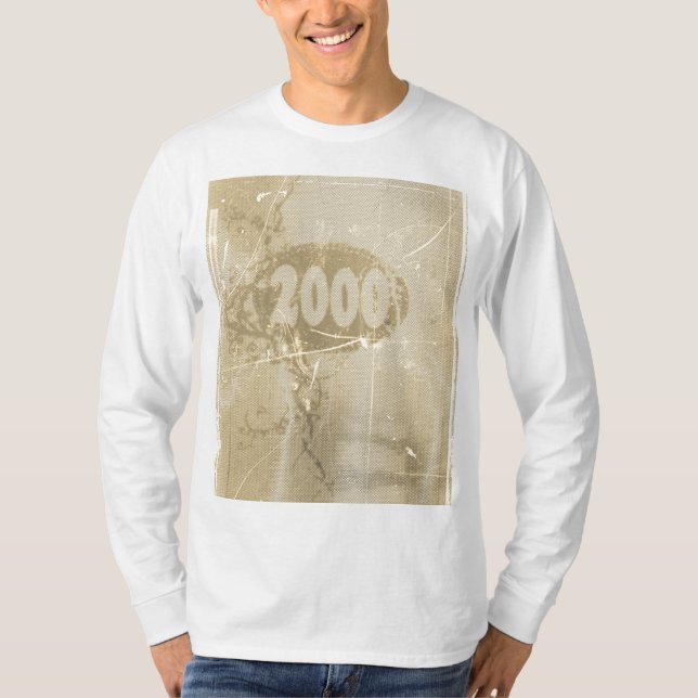 Camiseta 2000 Vintage retro - T-Shirt (Frente)