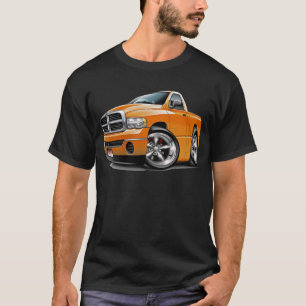 Camiseta 2003-08 caminhão da laranja da ram de Dodge