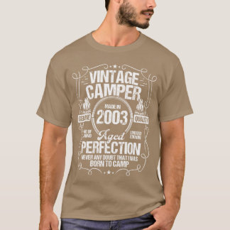 Camiseta 2003 Montanhas dos Camper Scout Escotismo Acampame