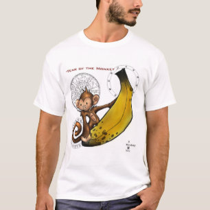 Camiseta 2004 anos do macaco!