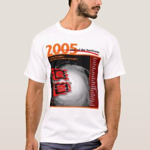 Camiseta 2005 anos do furacão