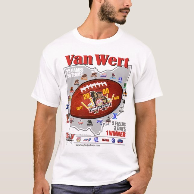 Camiseta 2009 Trojan Horse - Van Wert (Frente)