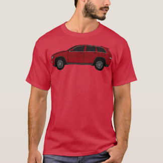 Camiseta 2011SUV 4X4 WK2 atual vermelho
