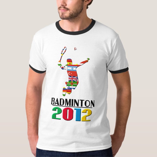 Camiseta 2012: Badminton (Frente)