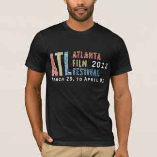 Camiseta 2012 Fest do filme de Atl - t-shirt preto