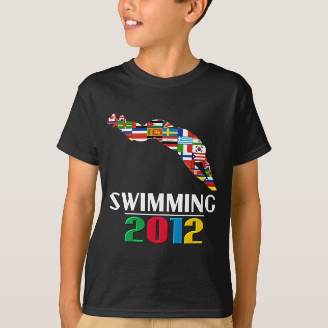 Camiseta 2012: Nadar (Frente)