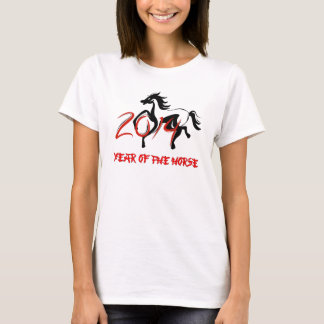 Camiseta 2014 anos do t-shirt do cavalo