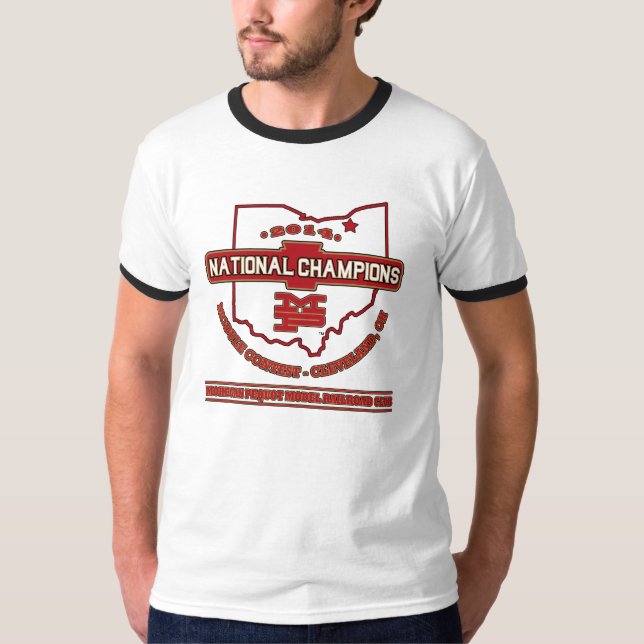 Camiseta 2014 campeões nacionais do módulo (Frente)