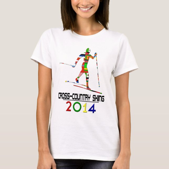 Camiseta 2014: Esqui corta-mato (Frente)