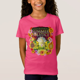 Camiseta 2015 Festival de Solstício de Verão de Greensboro 