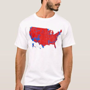 Camiseta 2016 eleição presidencial - resultados nivelados