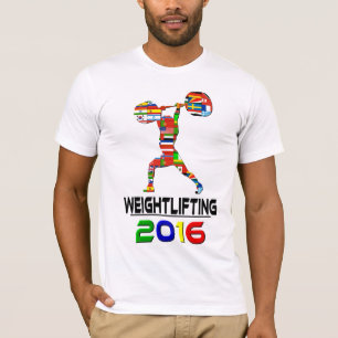 Camiseta 2016: Halterofilismo