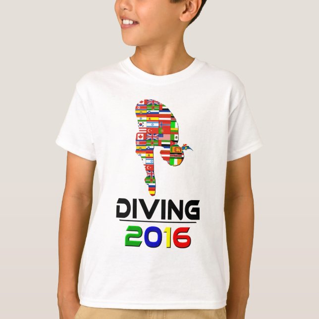 Camiseta 2016: Mergulho (Frente)