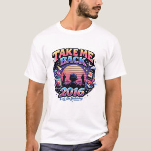 Camiseta 2016 (Nostalgia 2016 Reset) Retro 2016