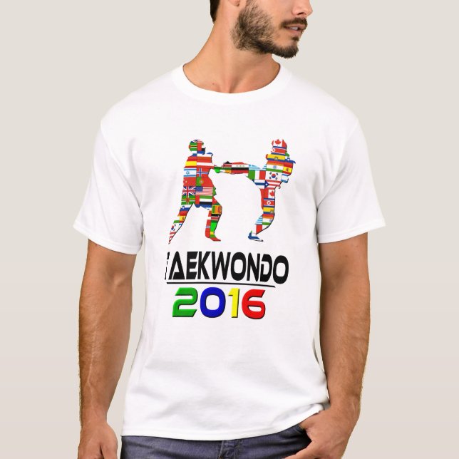 Camiseta 2016: Taekwondo (Frente)