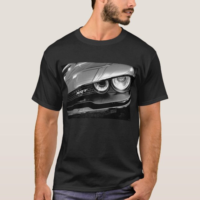 Camiseta 2017 Dodge Challenger Hellcat SRT (Frente)