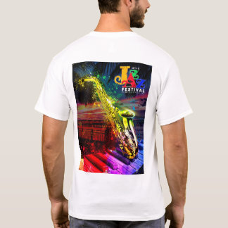 Camiseta 2017 vinho & t-shirt básico do design do poster do