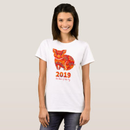 Camiseta 2019 anos do PORCO