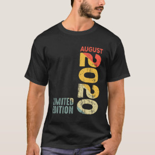 Camiseta 2020 Agosto 2020 Retro 2020 Vintage 2020 Desde