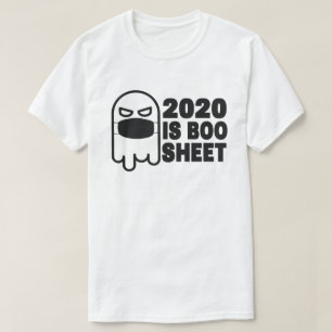 Camiseta 2020 é o Fantasma Engraçado da Folha de Boo no D