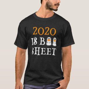 Camiseta 2020 Is Boo Sheet Ghost Dia de as Bruxas engraçado