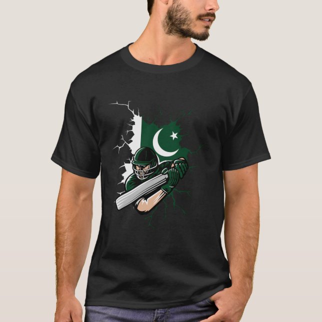 Camiseta 2020 Pakistan Cricket Jersey For Pakistani Cricket (Frente)