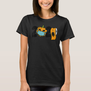 Camiseta 2020 Pumpkin Em Papel De Máscara Para Banheiro Qua